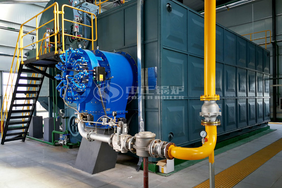 18吨SZS系列冷凝式燃油蒸汽锅炉项目