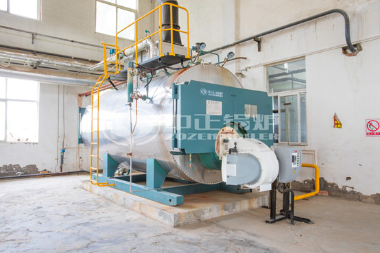 10吨WNS冷凝式燃油蒸汽锅炉项目
