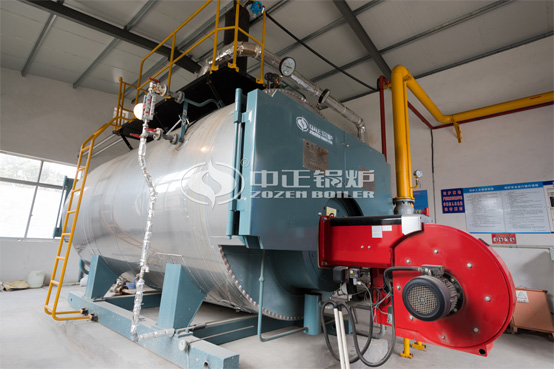 20吨SZS系列冷凝式燃油蒸汽锅炉项目